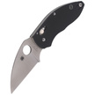 Spyderco Q Ball Black G10, Satin VG-10 Knife by Eric Glesser (C219GP)