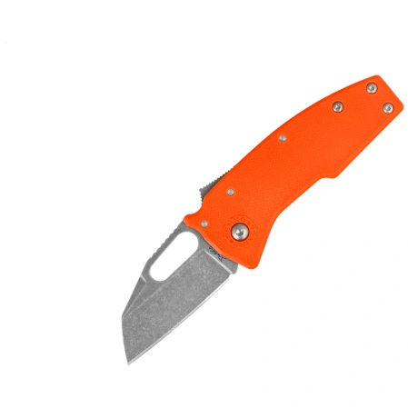 Demko Nano-Shark SF Orange GRN, Stonewashed AUS10A by Andrew Demko (NANO-10A-Orange GRN-SF)