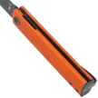 Fox Chnops Knife Orange Aluminum, Black Top Shield Becut by Riccardo Gobbato (FX-543 ALO)