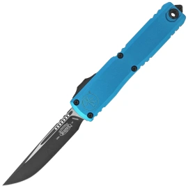 Nóż automatyczny OTF Microtech Ultratech Gen IV S/E Blue Aluminium, Black M390MK by Tony Marfione (11214-1BL)