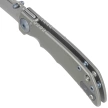 Spartan Blades Harsey Folder 3.25 Gray Titanium, Blue HW, Stonewashed CPM S45VN by William W. Harsey Jr. (SF10SWBL)
