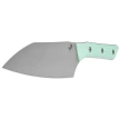 Microtech Santoku 6" Kitchen Knife Caribbean Blue G10, Stonewashed M390MK (3200-10CA)