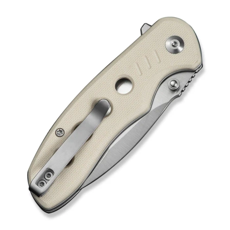 Civivi Triptych Knife Ivory G10, Satin 14C28N (C23085B-2)