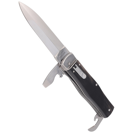 Mikov Predator Buffalo Horn, Mirror switchblade (241-NR-3/KP)