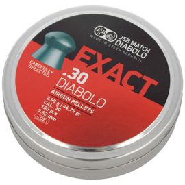 JSB Diabolo Exact Airgun Pellets.30 / 7.62mm 2.9g, 150psc (546030-150)