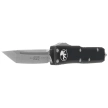 Microtech UTX-85 T/E Black Aluminum OTF Knife, Stonewashed M390 (233-10)