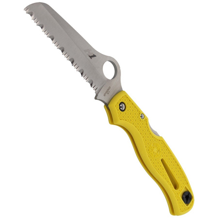 Nóż składany Spyderco Atlantic Salt Yellow FRN Spyder (C89SYL)