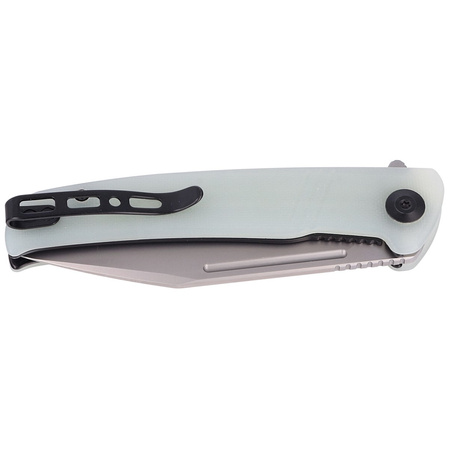 Nóż składany Sencut Brazoria Natural G10, Silver Bead Blasted D2 (SA12B)