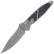 Microtech Socom Elite Auto S/E Automatic Knife Natural Clear Aluminum, Apocalyptic M390 by Tony Marfione (160A-10APNC)