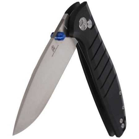 Nóż składany Bestechman Goodboy Black G10, Satin / Stonewashed D2 by Keanu Alfaro (BMK04A)