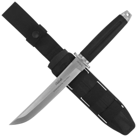 Tokisu TakedaTanto Knife Black Rubber, Satin 7Cr17MoV (32389)