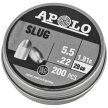 Apolo Slug 28 .22/5.5mm Airgun Pellets, 200 psc 1.81g/28.0gr (19302)