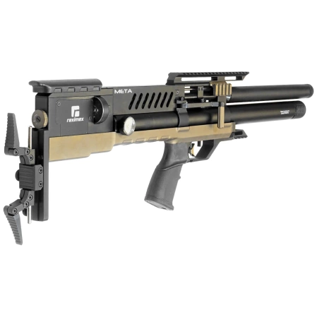 Reximex Meta Bronze 5.5mm PCP Air Rifle with Regulator and Sound Moderator