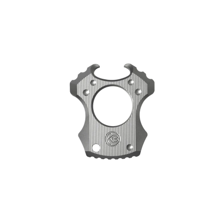Microtool Kubey KB Knives Knuckles Titanium Silver (KB454A)