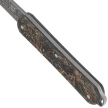 Scyzoryk Fox Vulpis 130 LE No 115/250 Dark Matter Fat Carbon, Super Clean Damascus by Balbach Damast (FX-VPDAM130 DMGO)