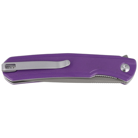 Nóż składany Sencut Scitus Purple G10, Gray Stonewashed D2 by Ostap Hel (S21042-2)