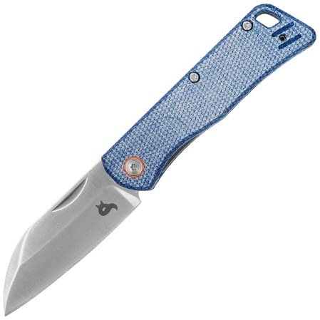 Nóż składany BlackFox Teeny Blue Micarta, Satin D2 (BF-785 MIBL)