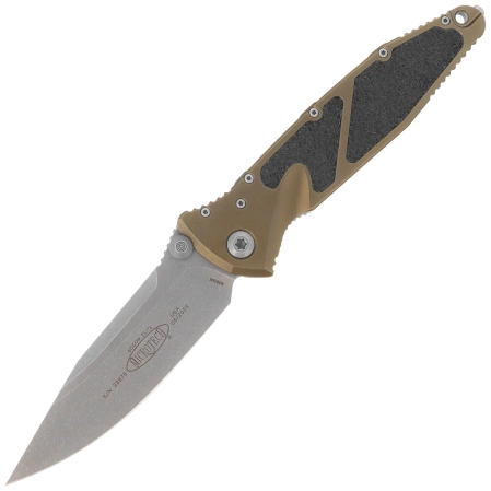 Microtech Socom Elite S/E Knife OD Green Aluminum, Apocalyptic M390 by Tony Marfione (160-10APOD)