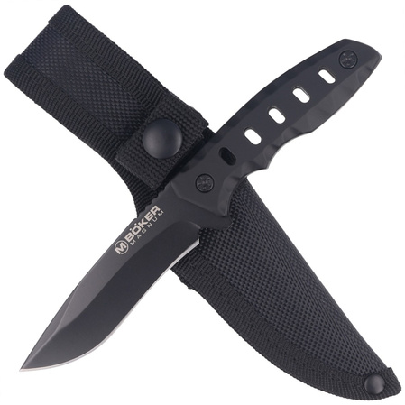 Böker Magnum Oblong Black Synthetic, Gray Coated 440A (02RY689)