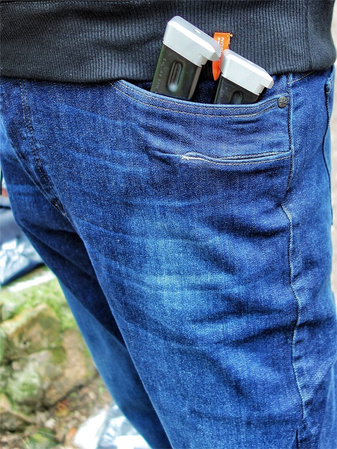 Spodnie LMS Gear M.U.D. Blue Denim Jeans 2.0 (00001V2)