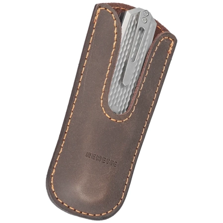 Remette Swordfish Titanium / Red Blue Carbon Fiber, Pearlescent M390 (ZL101A3)