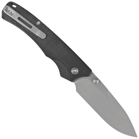 Nóż składany Remette WD107M Black Micarta, Titanium 14C28N