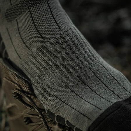 M-Tac Ranger Tactical Socks, Olive (SHKLV-SHKR-TACT-RNG-43-45)