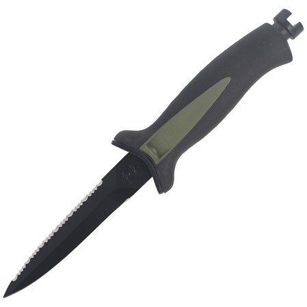 MAC Coltellerie Aquatys 11 2 Green, Diving Knife 120mm