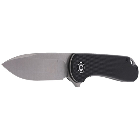 Nóż składany Civivi Elementum Flipper Black G10, Satin D2 (C907A)
