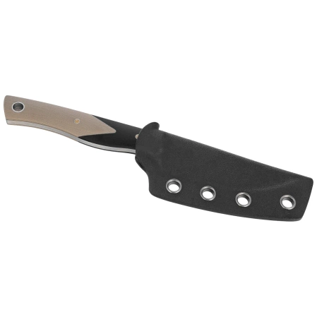 Nóż Bestech Heidi Blacksmith #1 Black / Beige G10, Satin D2 by Heidi (BFK01B)