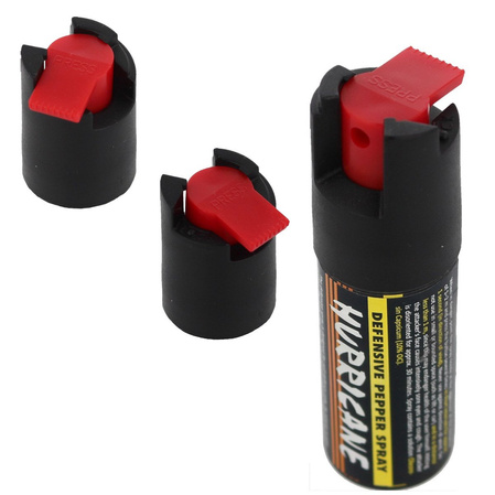 Gaz pieprzowy ESP Hurricane Jet Black 15 ml - strumień (SpH)