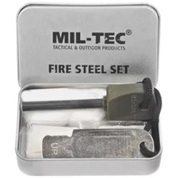 Zestaw survivalowy do rozpalania ognia Mil-Tec - Fire Steel Set (15275000)