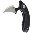 Bestech Strelit Black G10, Satin/Black Stonewashed 14C28N by Ostap Hel Knife (BG52A-2)