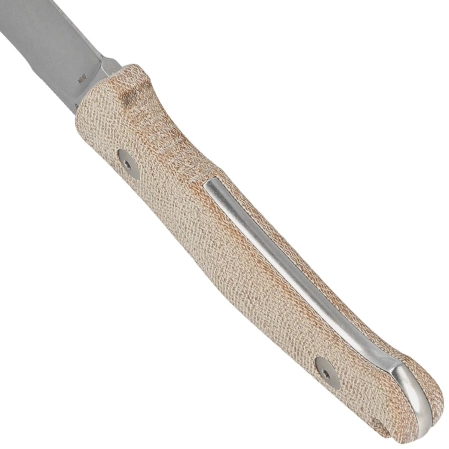 Nóż Viper Nordlys Natural Micarta Canvas, Stonewashed N690 by Jens Ansø (VT4044CN)
