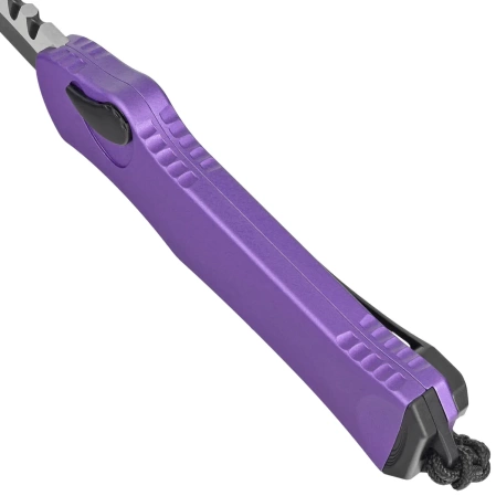 Heretic Knife Hydra R/E Purple Aluminum, Black DLC/Satin MagnaCut by Tony Marfione Jr.