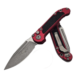 Nóż automatyczny Microtech LUDT Gen III S/E Merlot Aluminium, Apocalyptic M390MK by Tony Marfione (1135-10APMR)