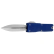 Microtech Ultratech Gen IV D/E OTF Knife Navy Blue Aluminum, Stonewashed M390MK by Tony Marfione (11224-10NA)