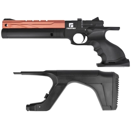 Reximex RP Copper Red 5.5mm PCP Air Pistol with Regulator