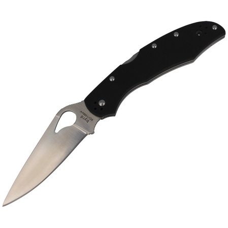 Nóż składany Spyderco Byrd Cara Cara 2 G-10 Black, Plain (BY03GP2)