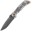 Spartan Blades Harsey Folder ''Crusaform'' Titanium, Black MagnaCut by William W. Harsey (SF5 Custom Crusaform)