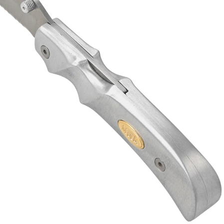 Muela AL-8S Gray Aluminum Knife, Satin X50CrMoV15