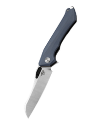Nóż składany Bestech Platypus Grey G10, Stonewashed/Satin D2 (BG28A)