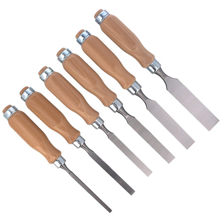 Narex Profi chisel set with side chamfer 6, 12, 20, 26 (863201)