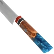 Tokisu Gyuto Kitchen Knife Stabilized Wood/Epoxy, Damascus (17455)
