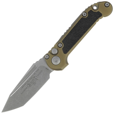 Microtech LUDT Gen III T/E OD Green Aluminum, Apocalyptic M390MK by Tony Marfione (1136-10APOD)