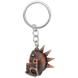 Brelok do kluczy Barbaric Thorn Skull Bronze Zamak (16218-BR)