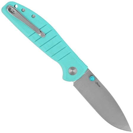 Nóż składany Bestechman Goodboy Tiffany Blue G10, Satin / Stonewashed D2 by Keanu Alfaro (BMK04B)