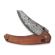 Nóż składany Civivi Sixgill Guibourtia Wood, Damascus by Gavko Knives (C24050-DS1)