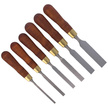 Set of Narex Profi carpentry chisels with side chamfer 6, 10, 12, 16, 20, 26 (853200)