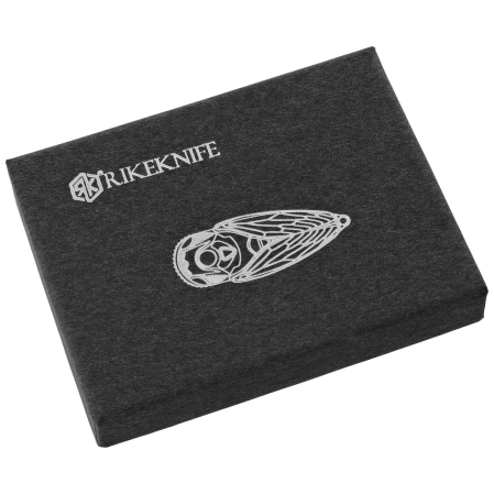 Rike Knife RK Cicada-GG Green / Gold Titanium, Bead Blasted M390